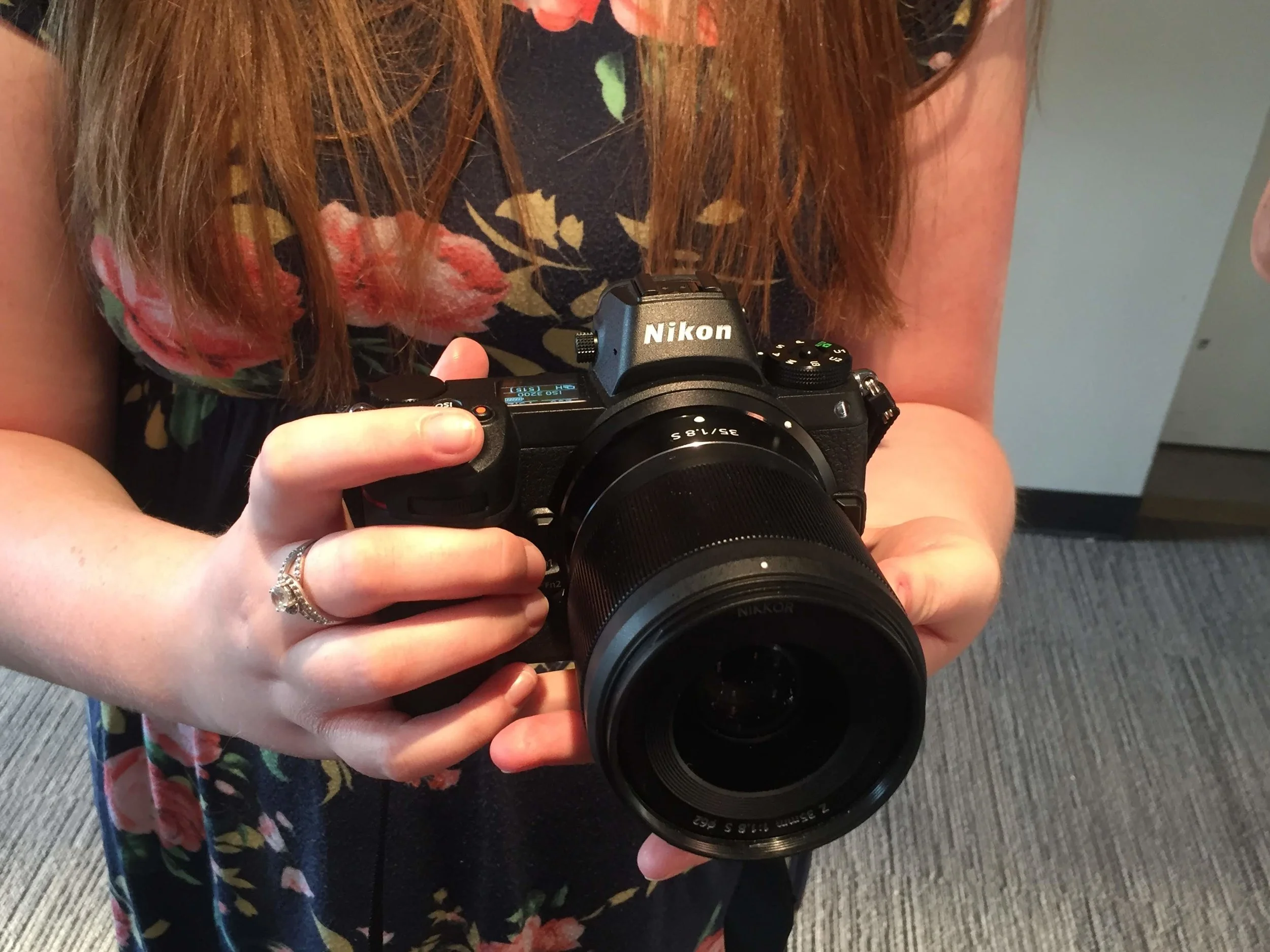 Annie and I got an early hands on with the Nikon Z7 mirrorless camera. It was the best feeling camera I have ever held in my hands.