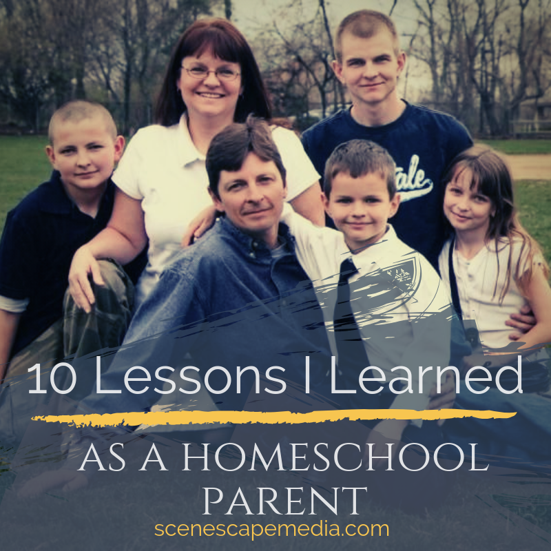 10 Lessons I Learned as a Homeschool Parent; Raber Family photo 2008