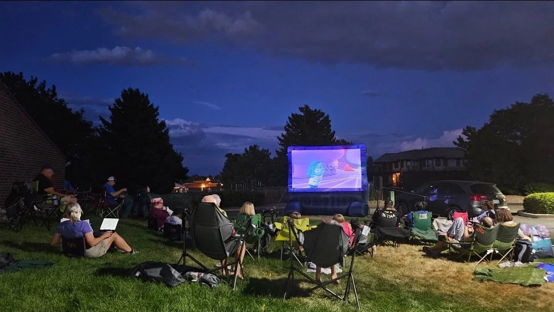 Outdoor Movie Night at Saint Peter!