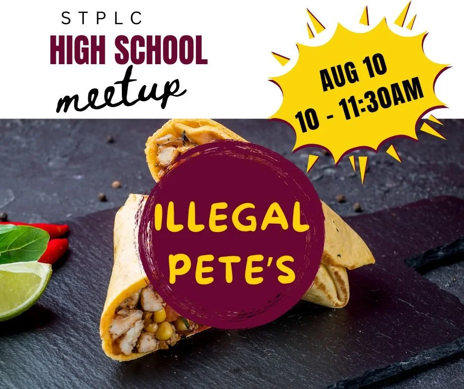 High School Meetup @ Illegal Pete's!