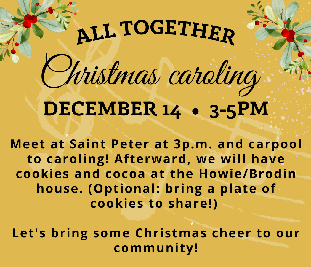  Caroling!