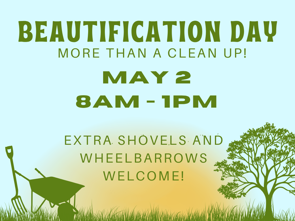 Outdoor Beautification Day!