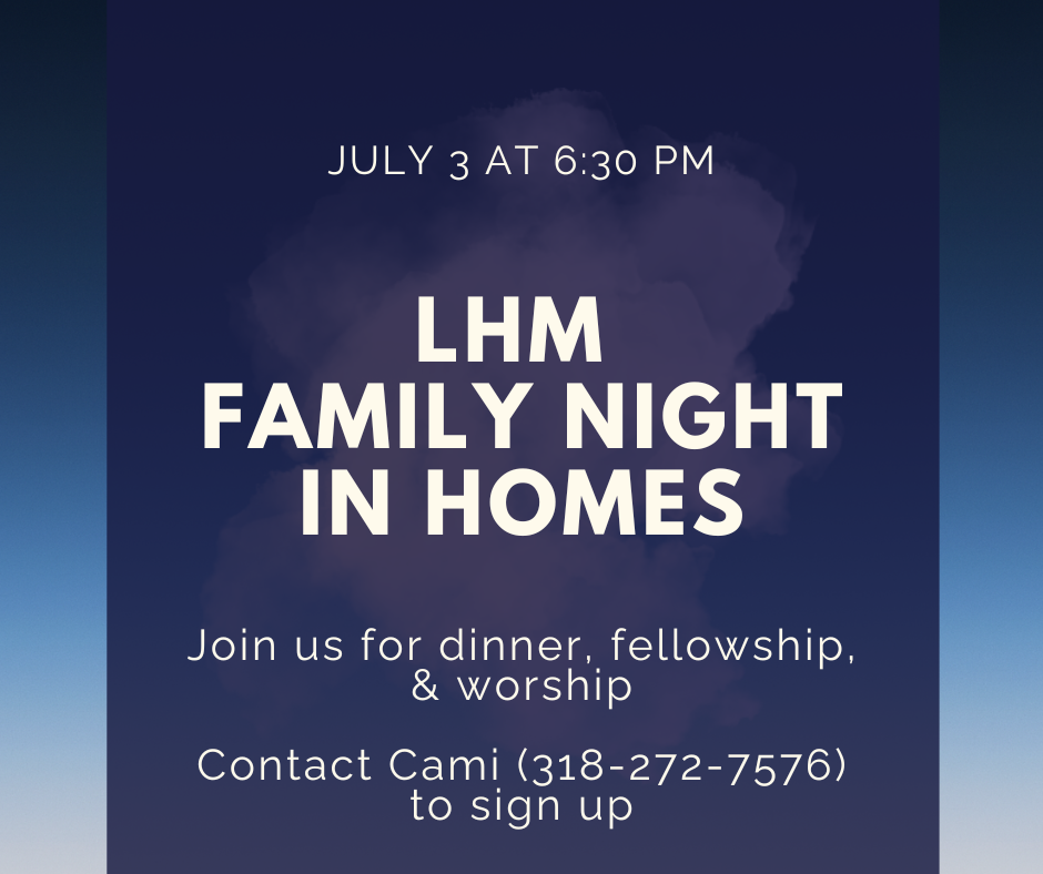 Family Night in Homes