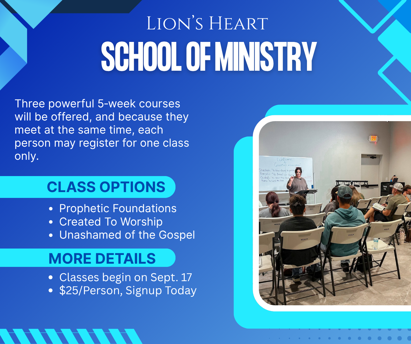 School of Ministry - Session 1 