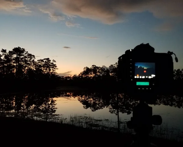 Just set up, before the first shot was taken. Just beautiful