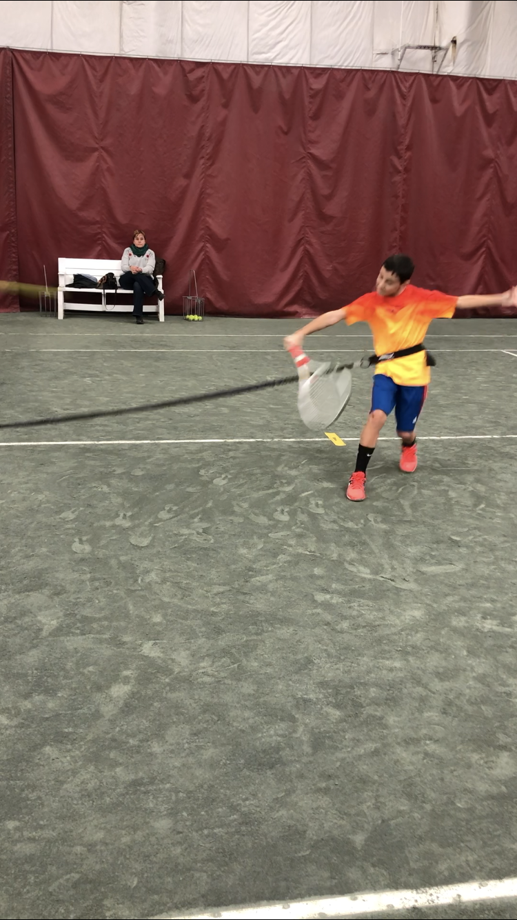 "THE BEASTS" team was working on volley-balance-motion forward today!