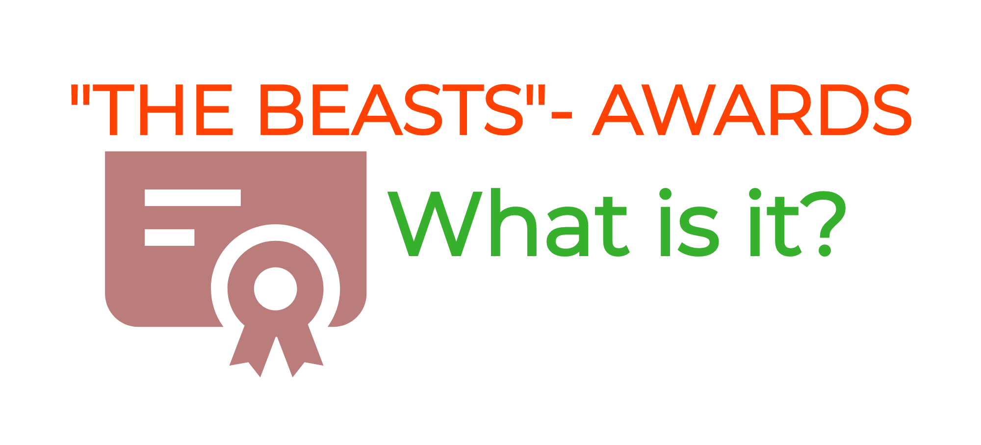 Awards and their meanings! 