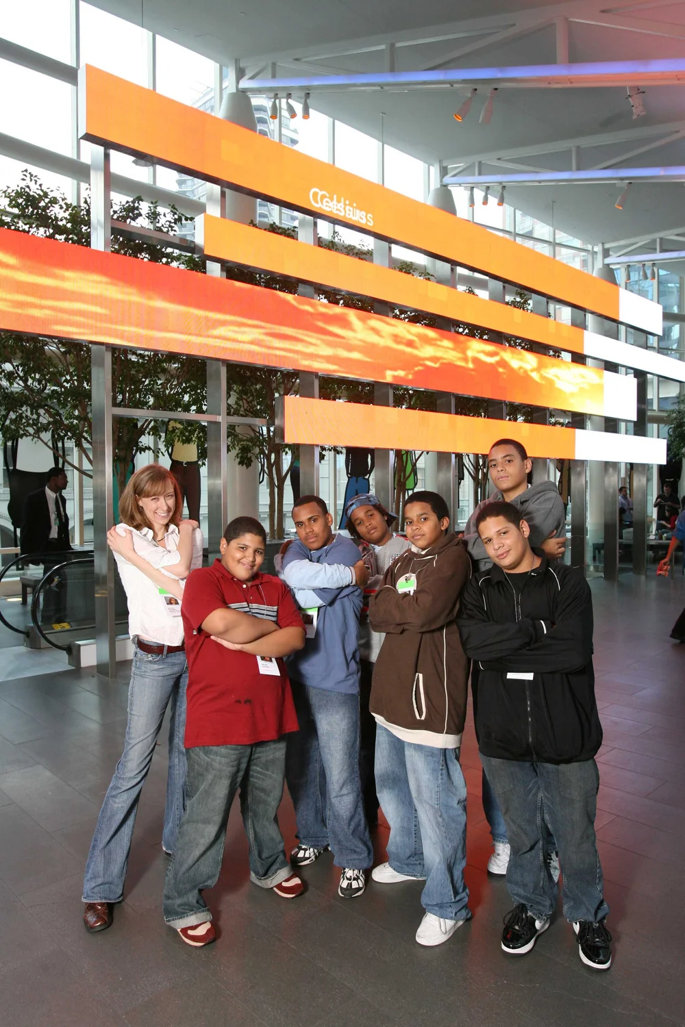 Founder and CEO Alicia Hansen with Salt’s first student cohort