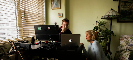 Feature on one of our students about online learning: The Future of Classrooms Faces a Learning Curve