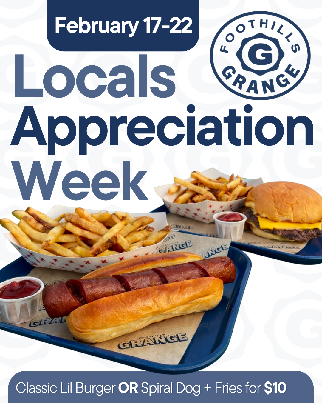 Locals Appreciation Week @ Grange