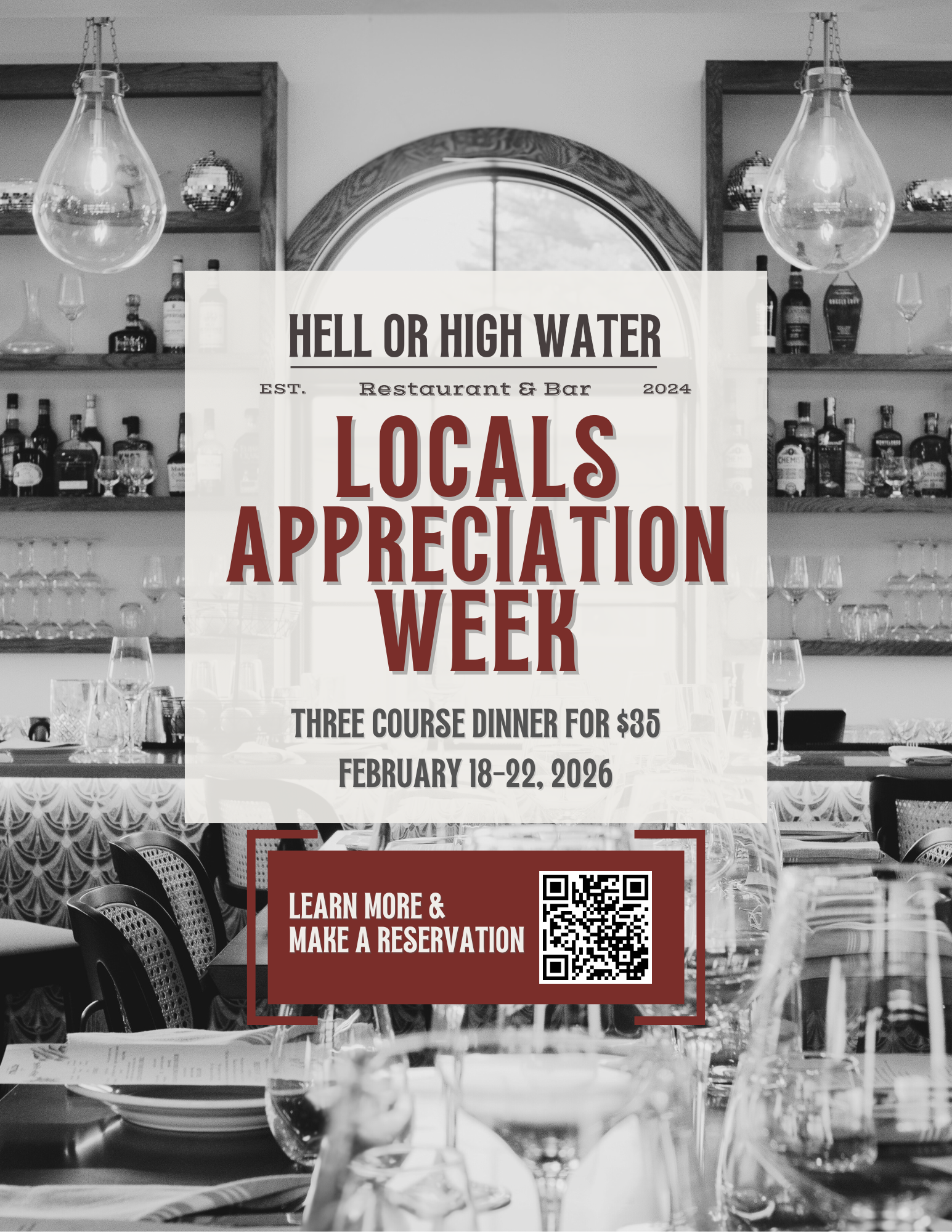 Locals Appreciation Week @ Hell or High Water