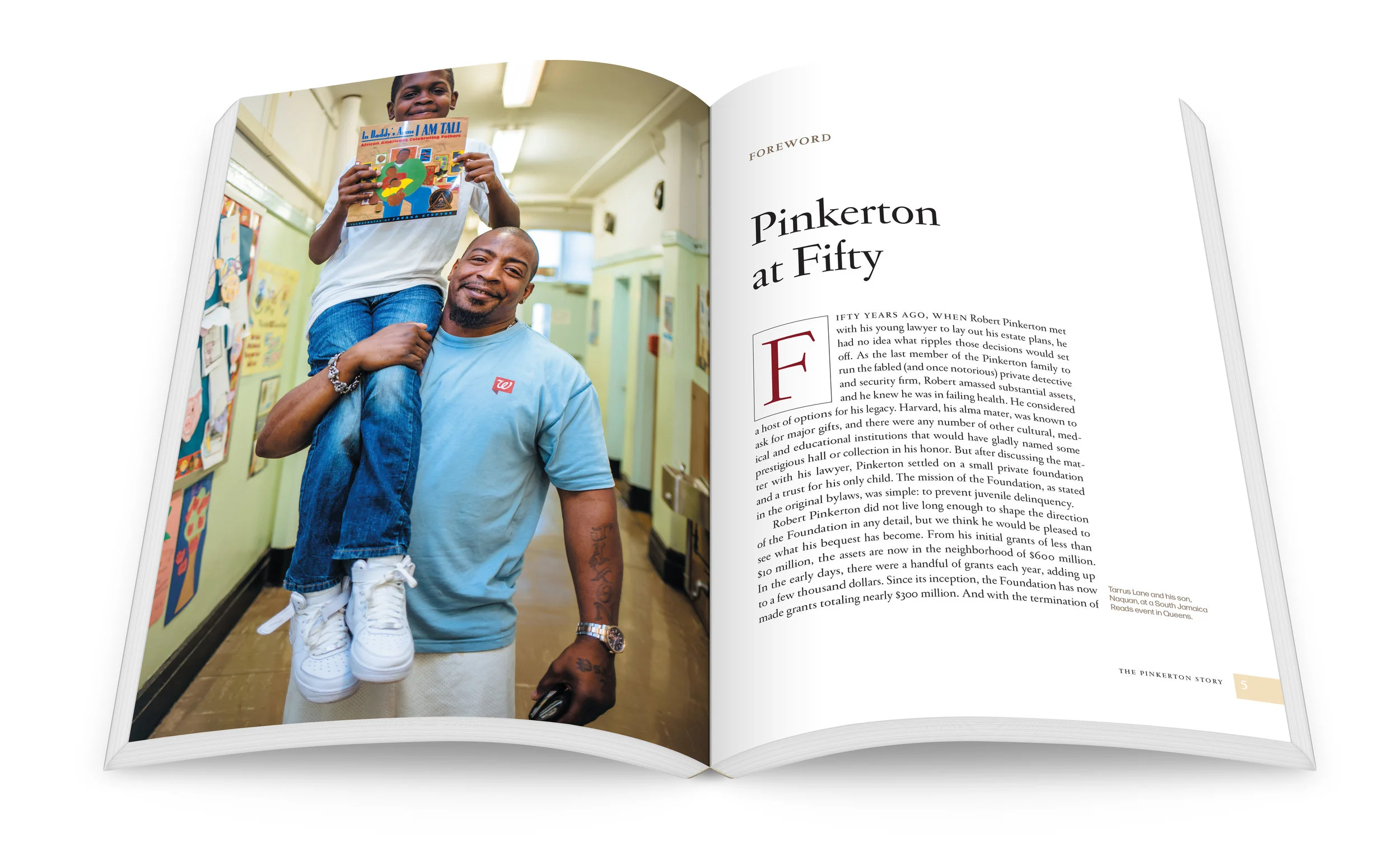 The Pinkerton Story, published by the Pinkerton Foundation.