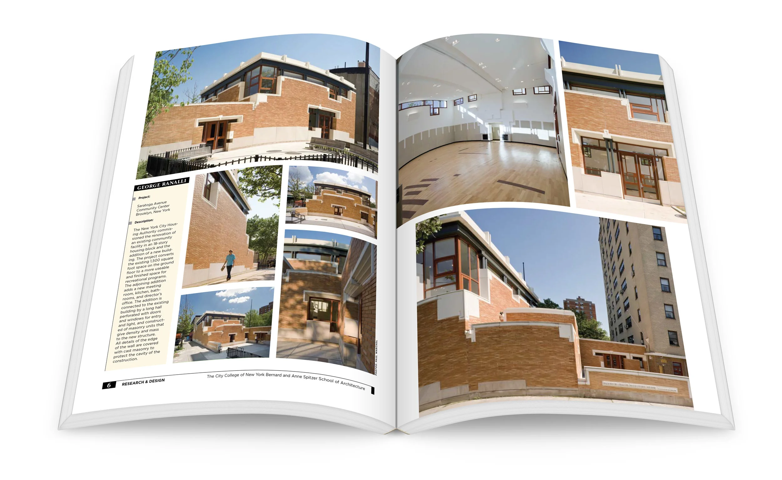 Research & Design. The City College of New York, Bernard and Anne Spitzer School of Architecture.