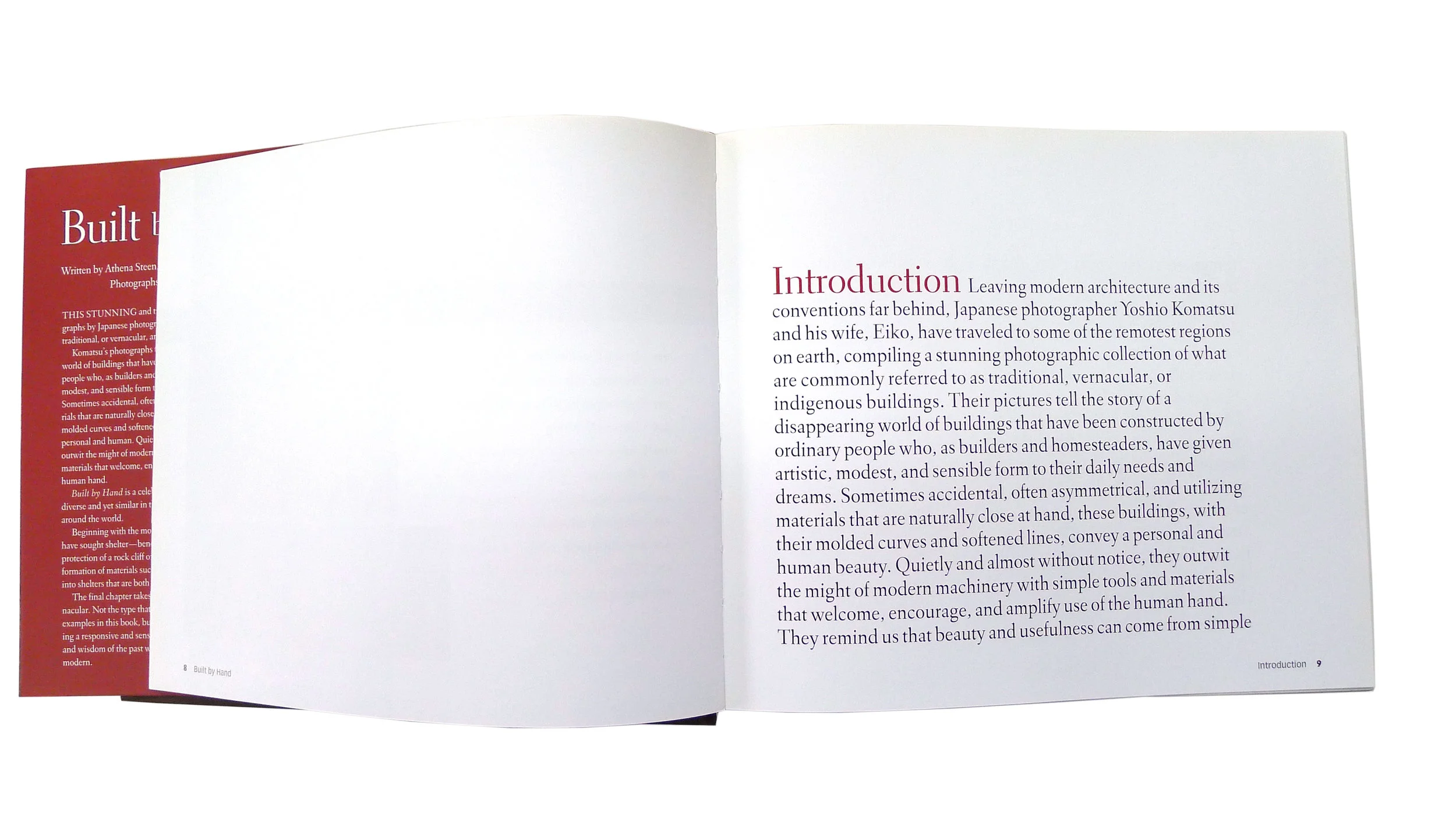 Built by Hand. Published by Gibbs-Smith