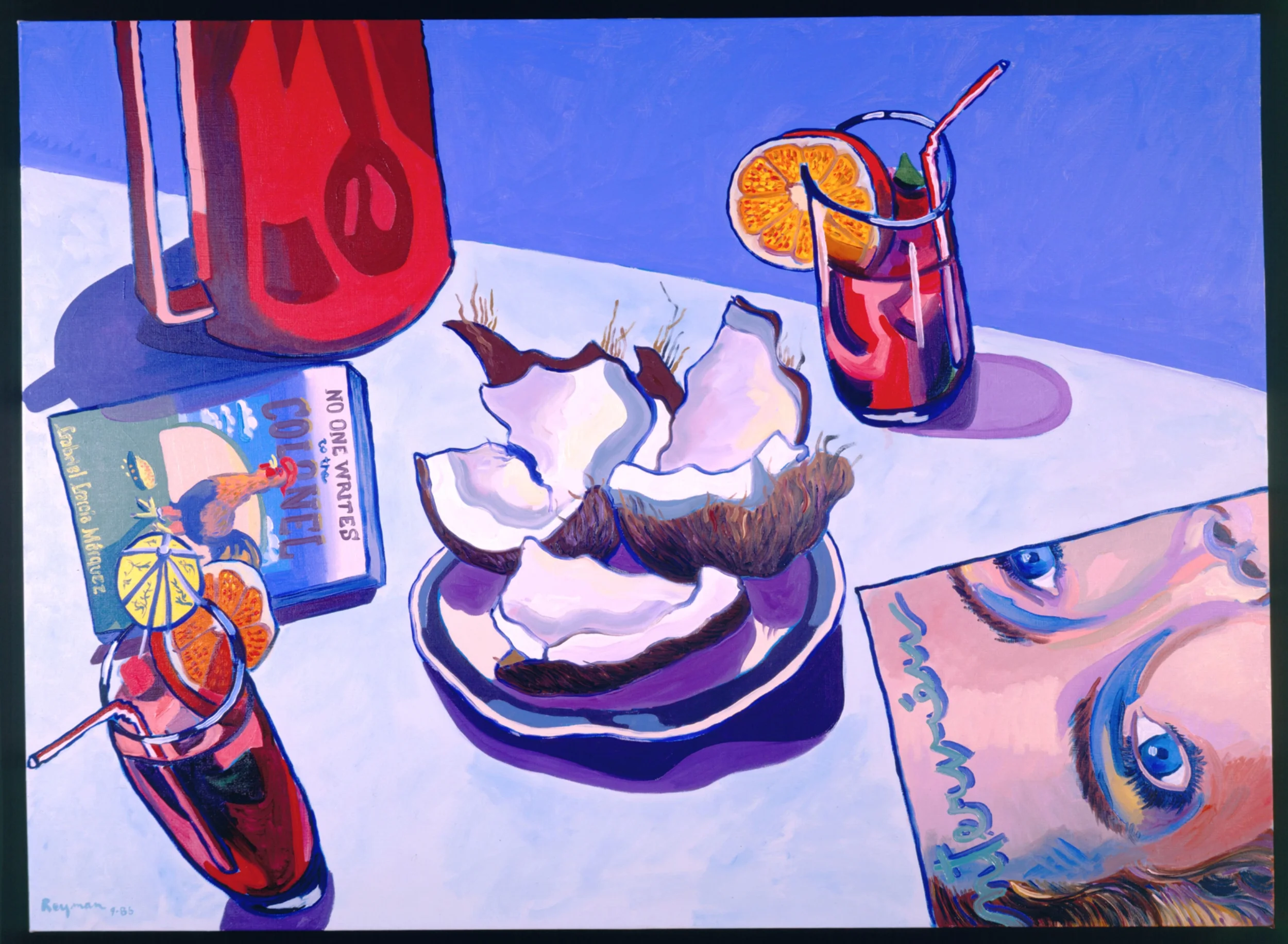 Zombies on a Torrid Sunday in August • 4 x 5 feet • Oil on Linen • SOLD