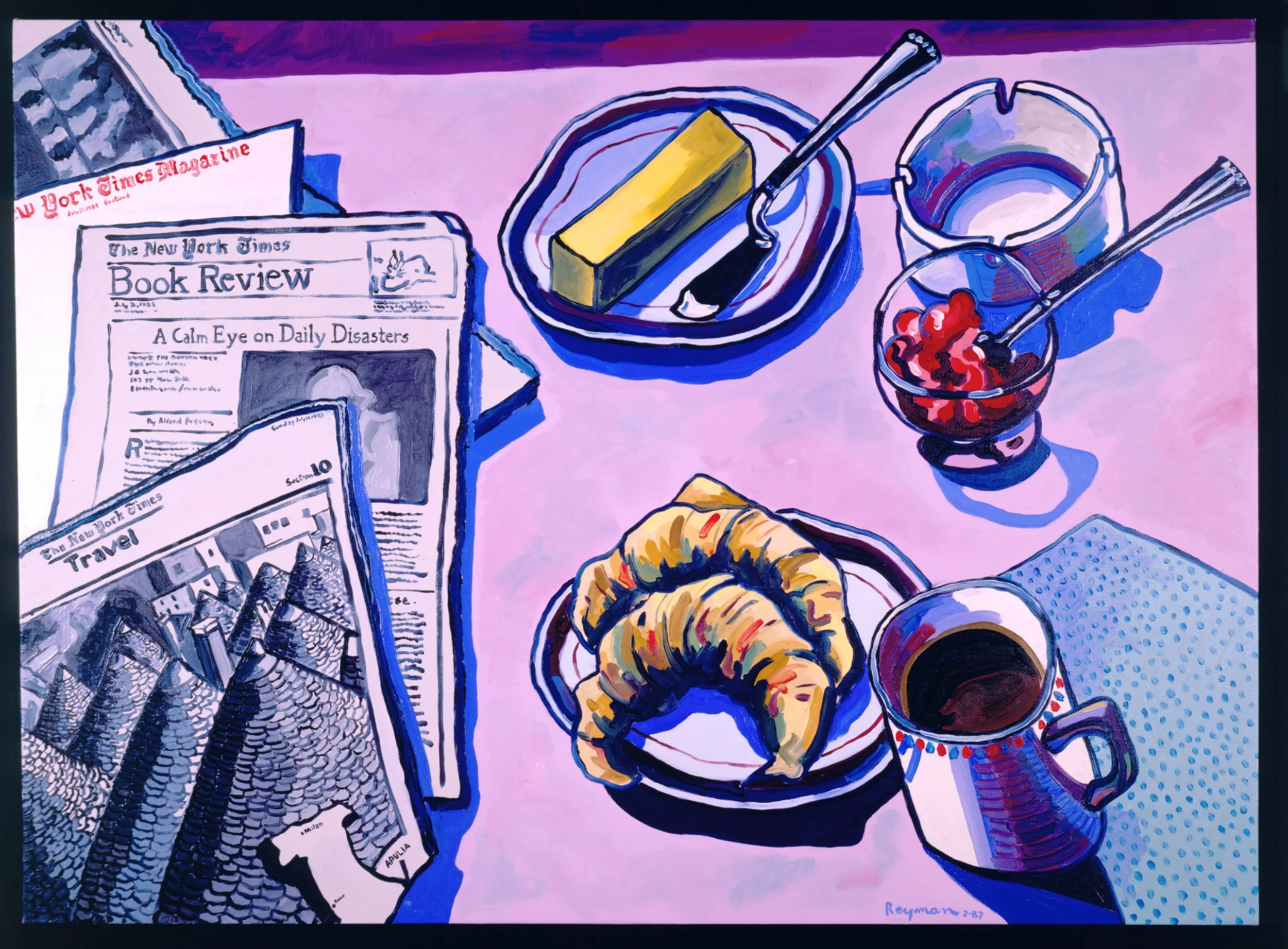 The Return of Wanderlust • 4 x 5 feet • Oil on Linen • SOLD