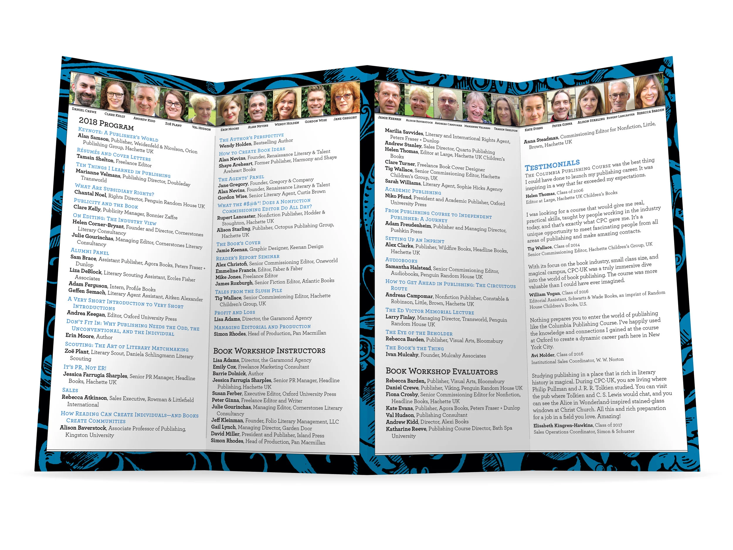 The Columbia Publishing Course Brochure, for Columbia University