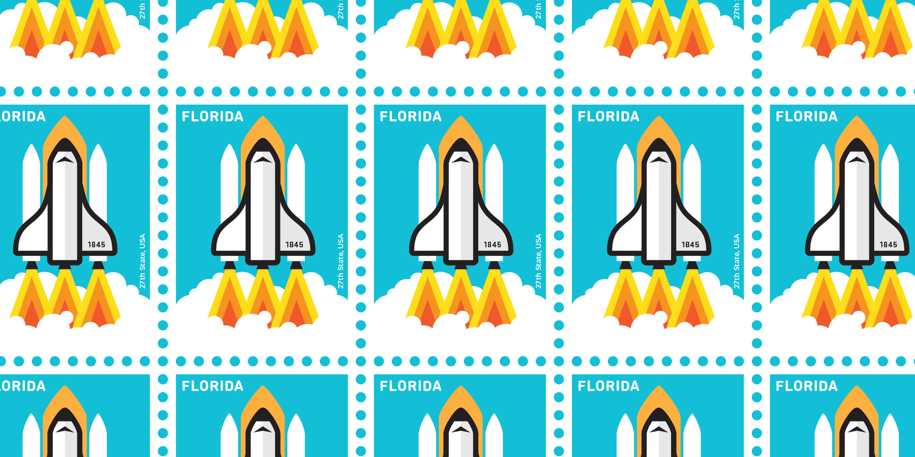 135 Space Shuttle missions were launched from Kennedy Space Center in Florida. 