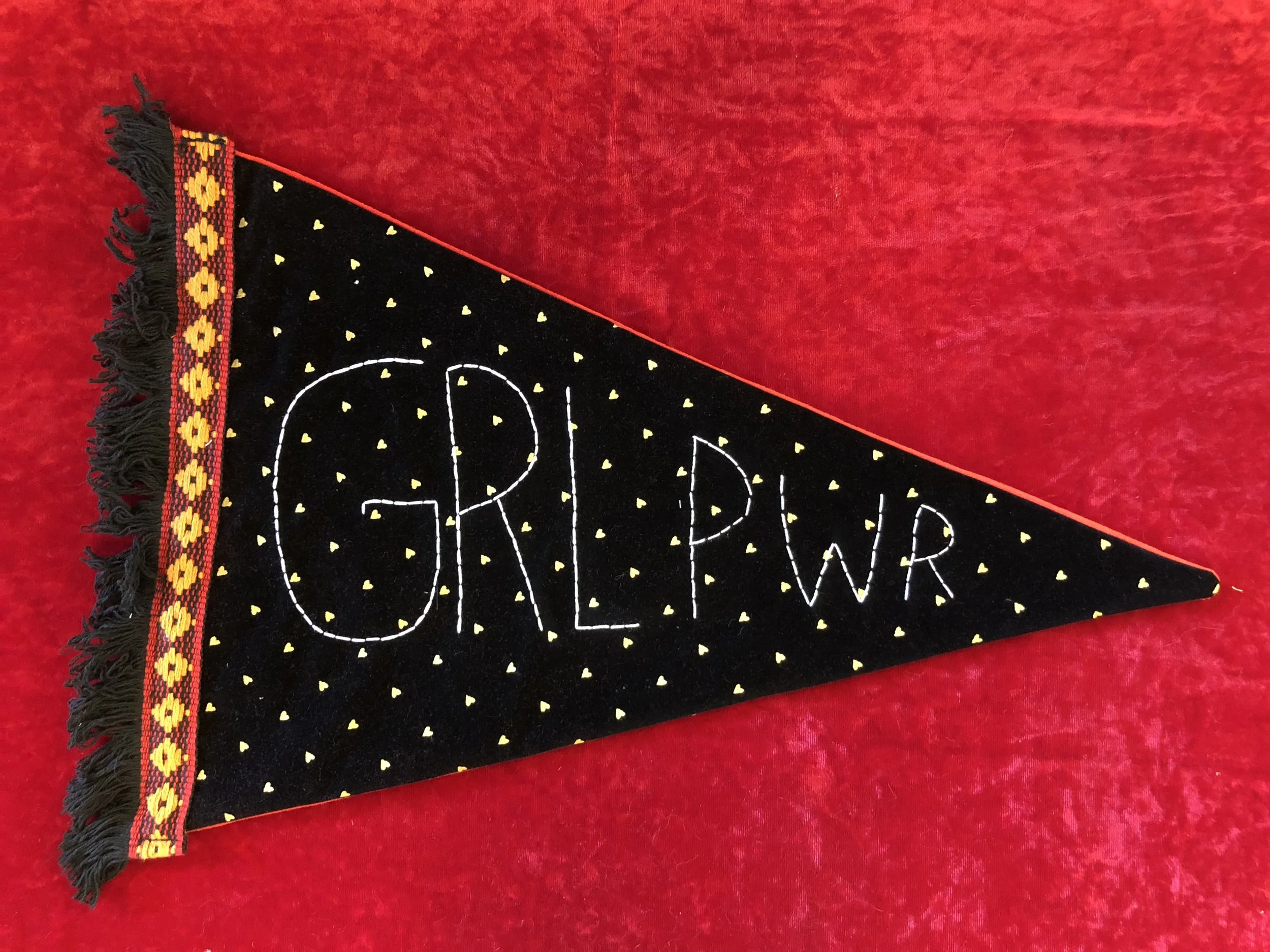 GRL PWR Pennant Flag