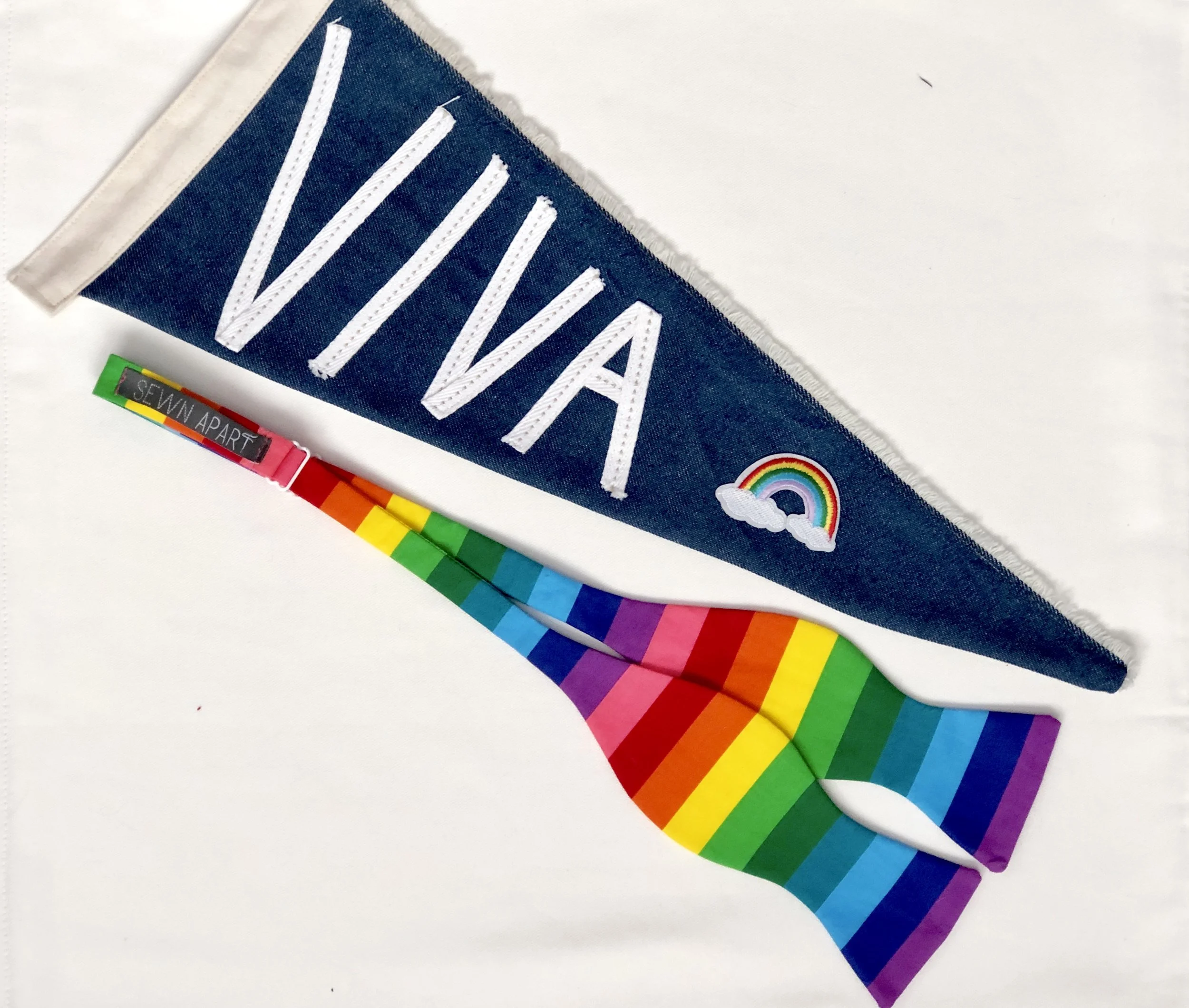 VIVA Denim Pennant Small