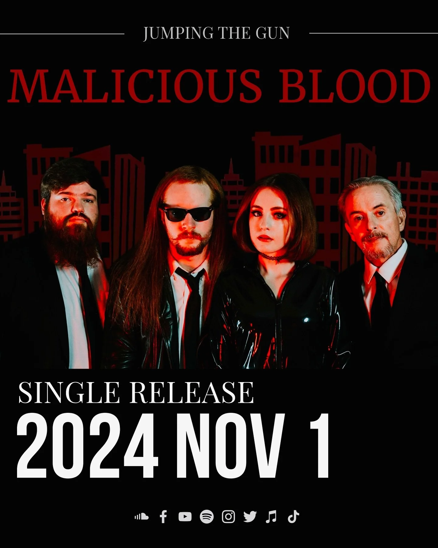 It&rsquo;s never enough! Never enough! 
[MALICIOUS BLOOD] out now - link in bio

📷: @kristibrookephotography