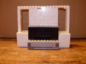 LEGO Fireplace