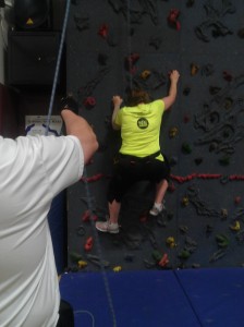 Linda climb 1