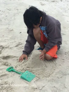 Will at beach