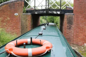 Narrow Boat Navigation through Stratford Canal Bridges & Locks