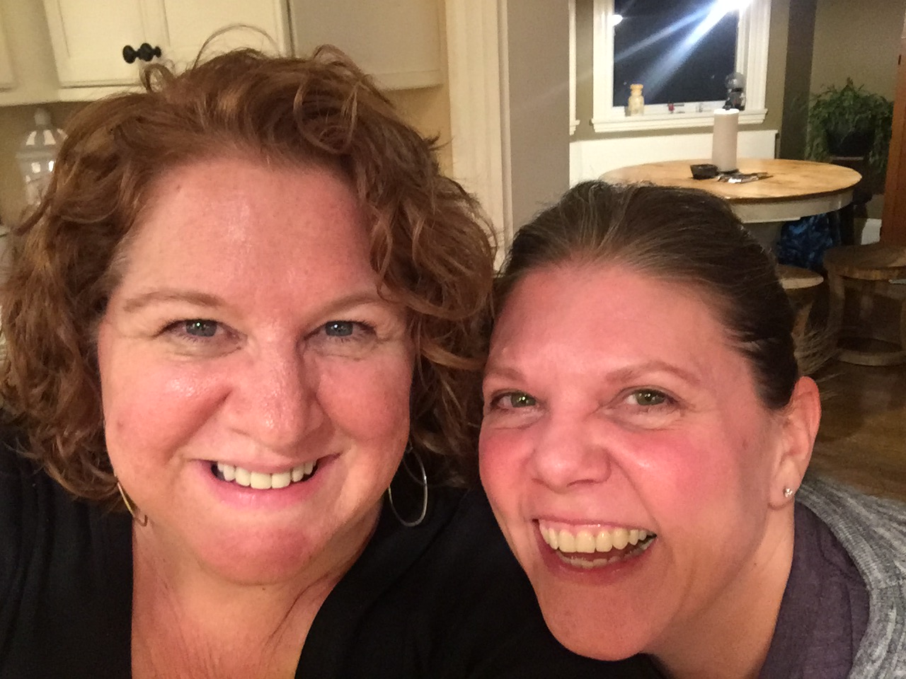 A 47-year-old friendship... Vicki, my friend since kindergarten.