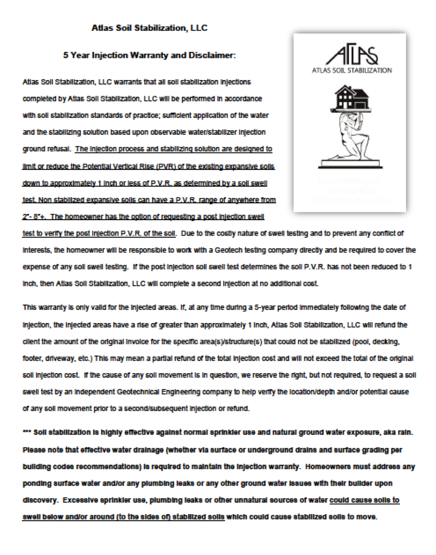 Atlas Soil Stabilization