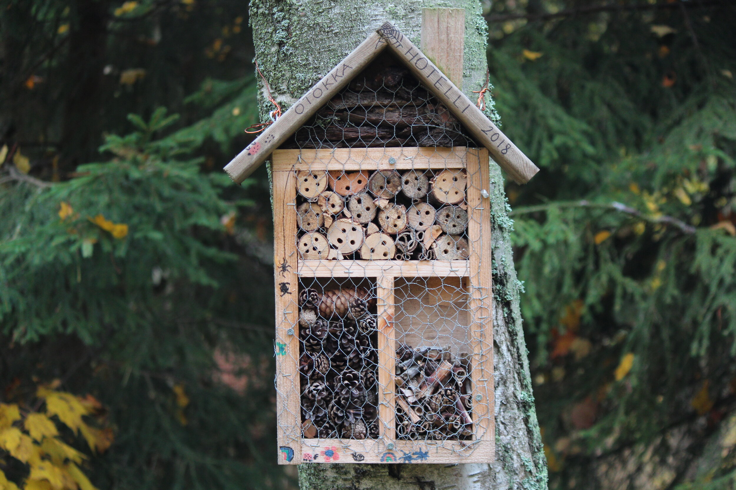 Above ground Insect Hotel 