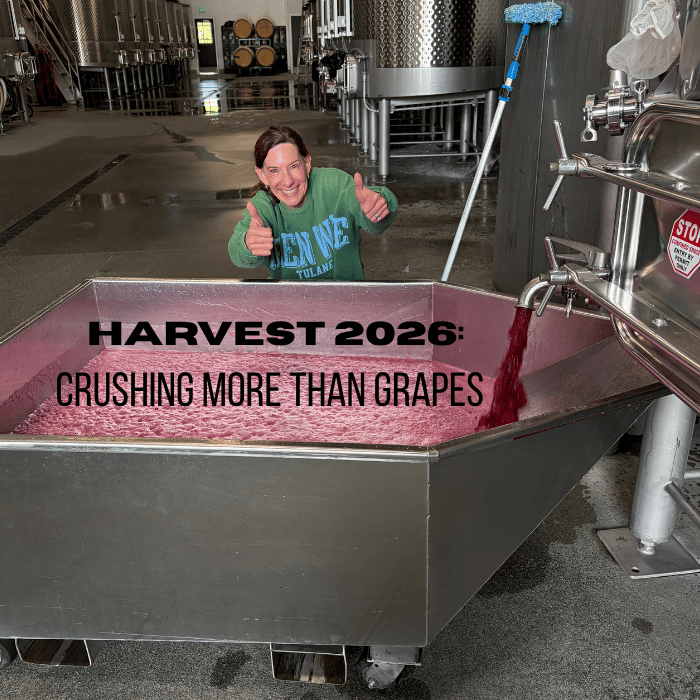 This Harvest, We Crushed More than Grapes