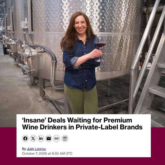 Woman at Wine Tank