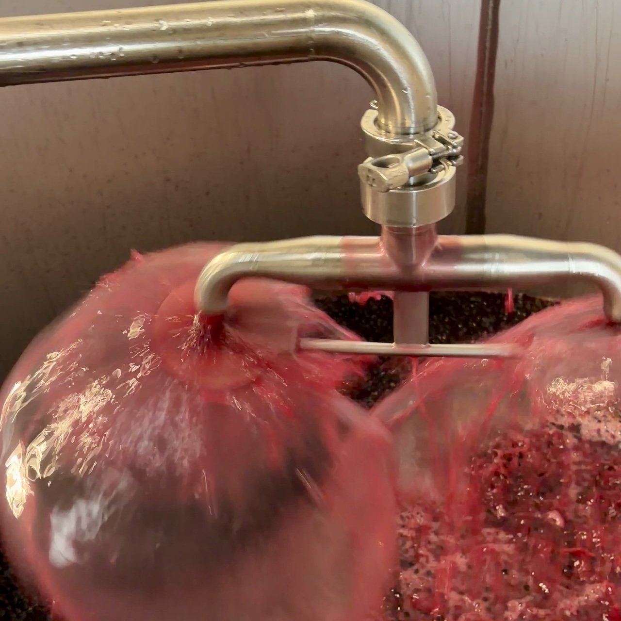 aerated pump over