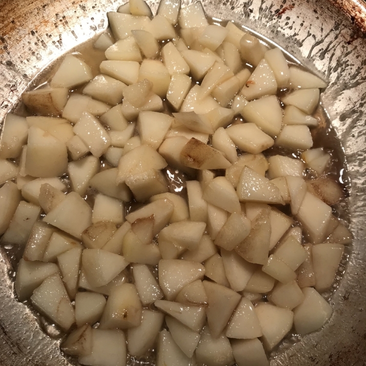 these pears are about to get happy