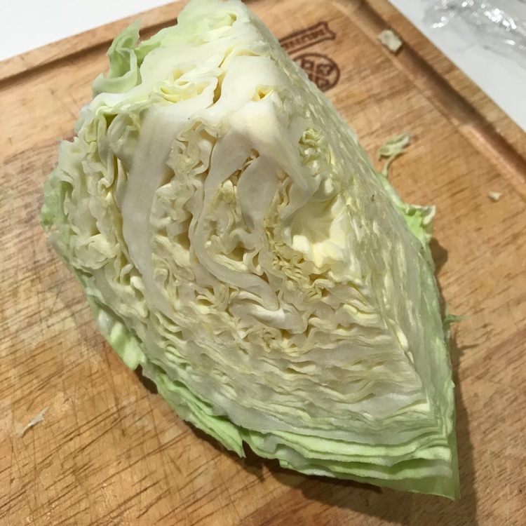 see? perfectly good cabbage!