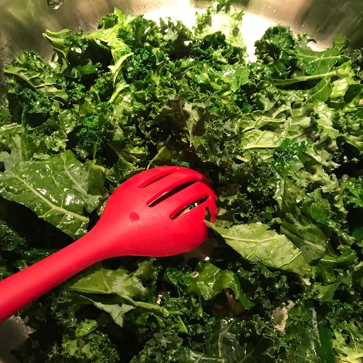 gonna cook you down, kale