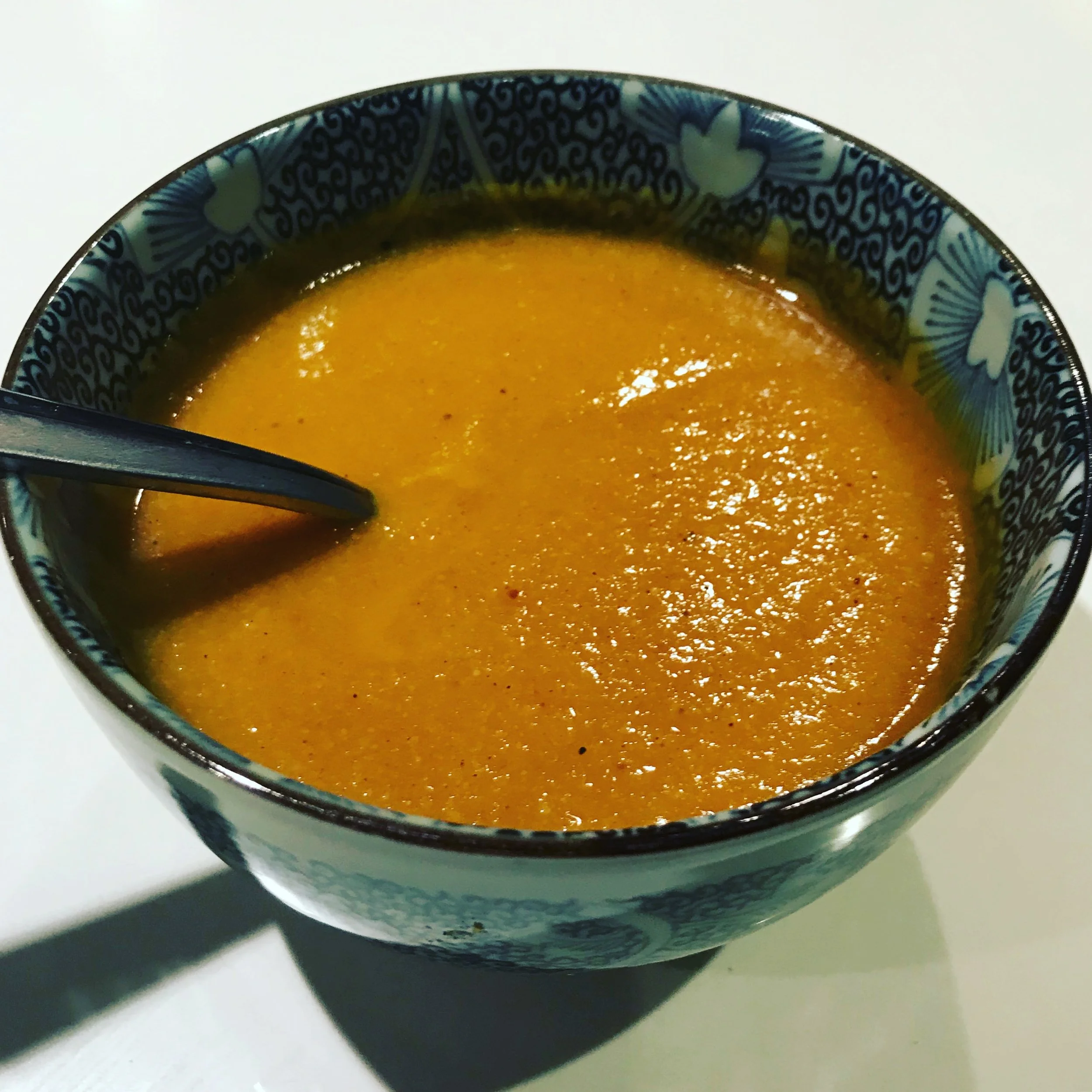 Curry-Spiced Carrot and Cauliflower Soup