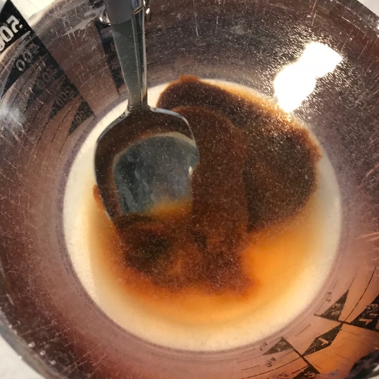 dissolving bouillon