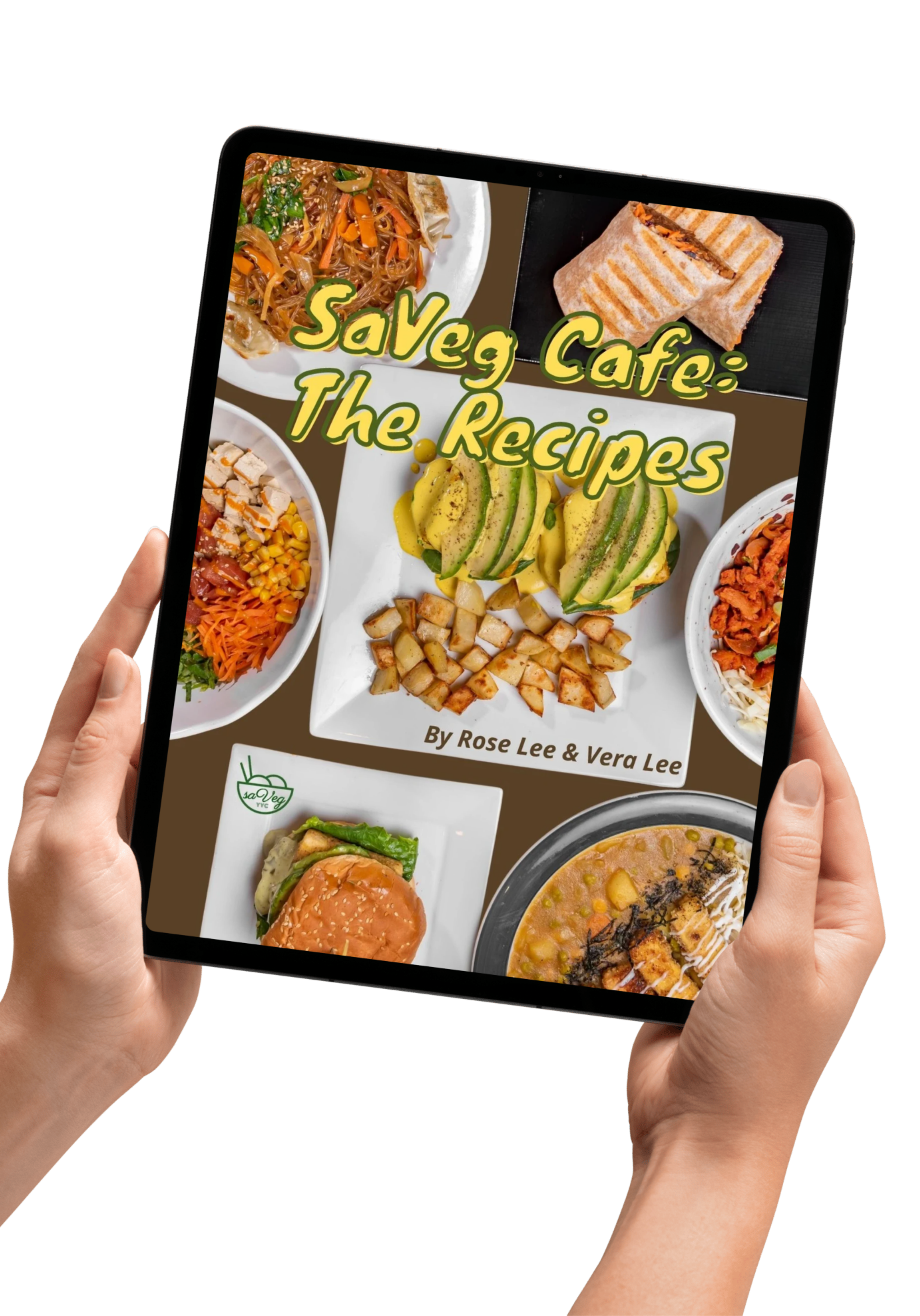 SaVeg Cafe Recipes eBook (PDF) $29.99 CAD
