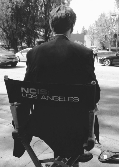 behind scenes; NCIS LA ks:cast chair.jpg