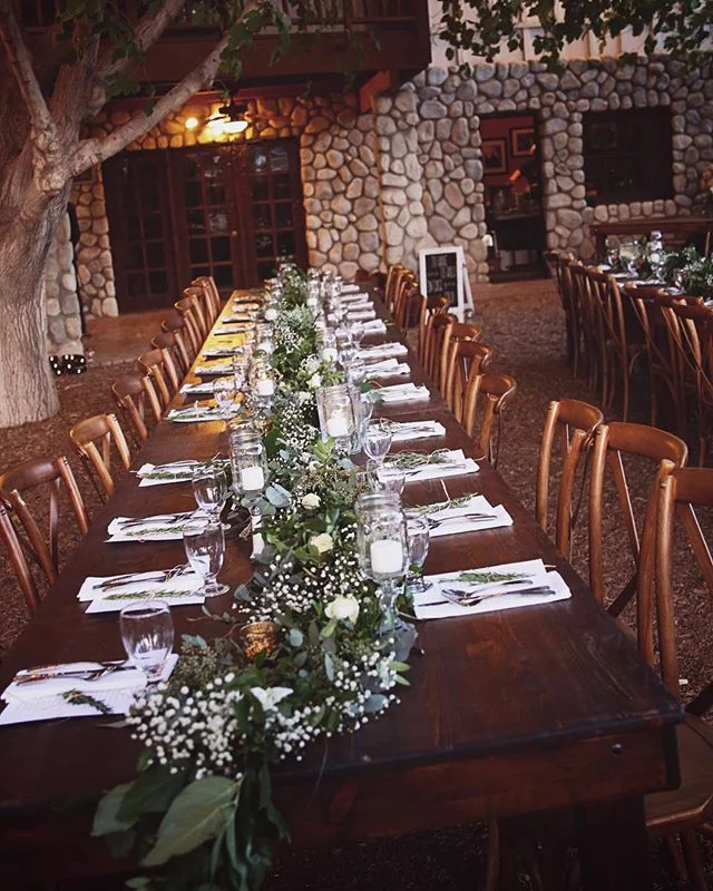 Tables for days 😍 Seriously how dreamy is this? Thank you for letting us be part of your beautiful day❤️