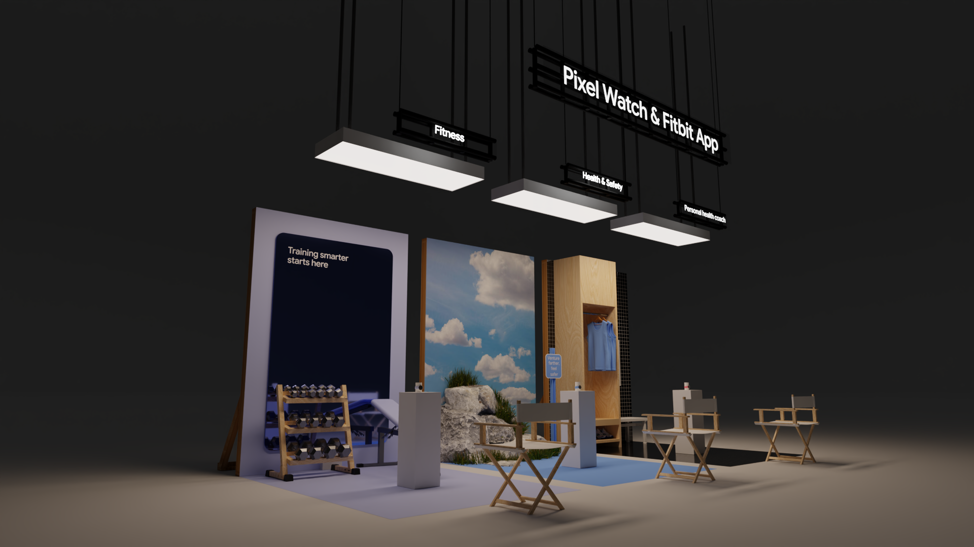  Made by Google 2025 Pixel Watch and Fitbit App Demo Space 