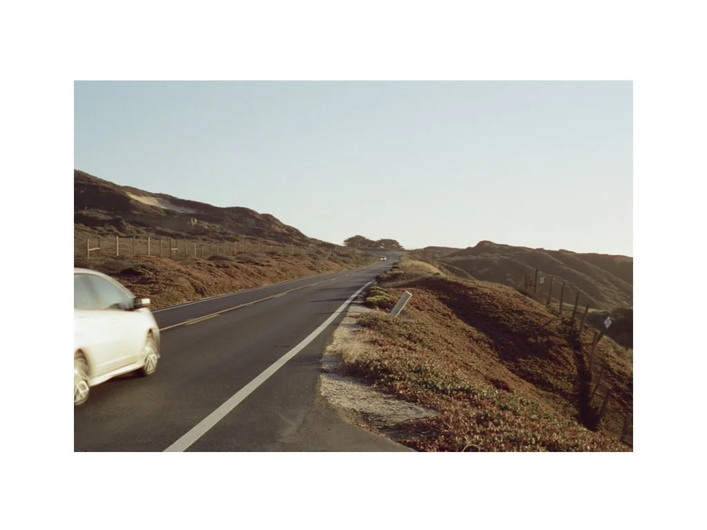  Here along Highway 1 at the edge of the wave: 