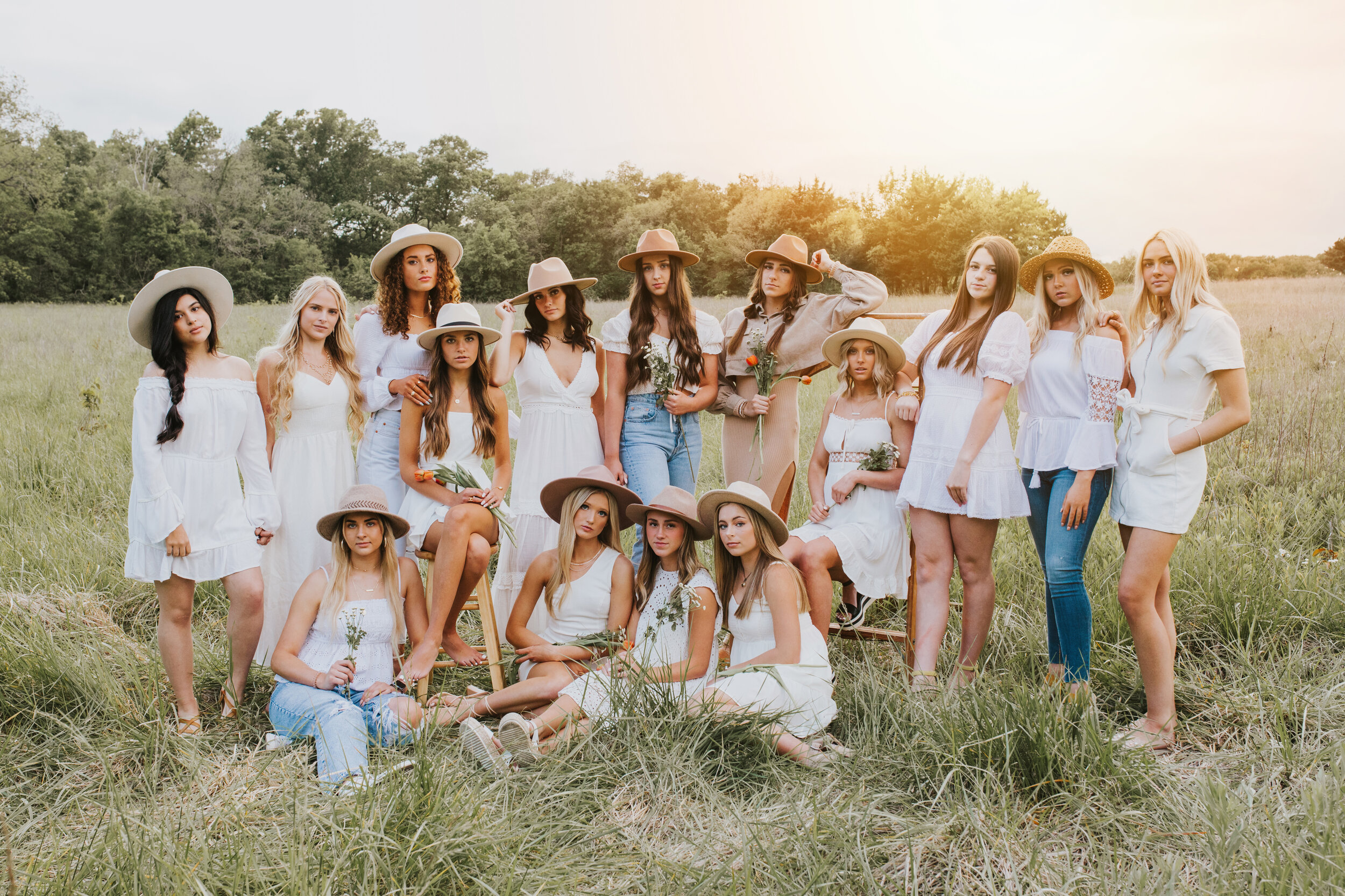 Class of '22 Onyx and Ivory Senior Model Shoot