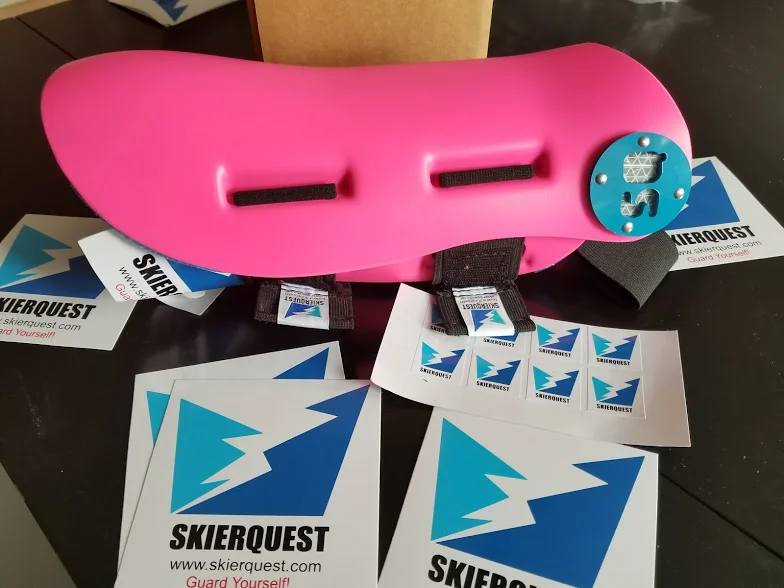 SQ Small Size Pink with Blue Tag