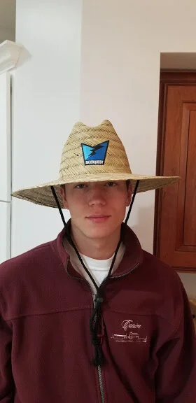 SkierQuest Brimmed Straw Hat