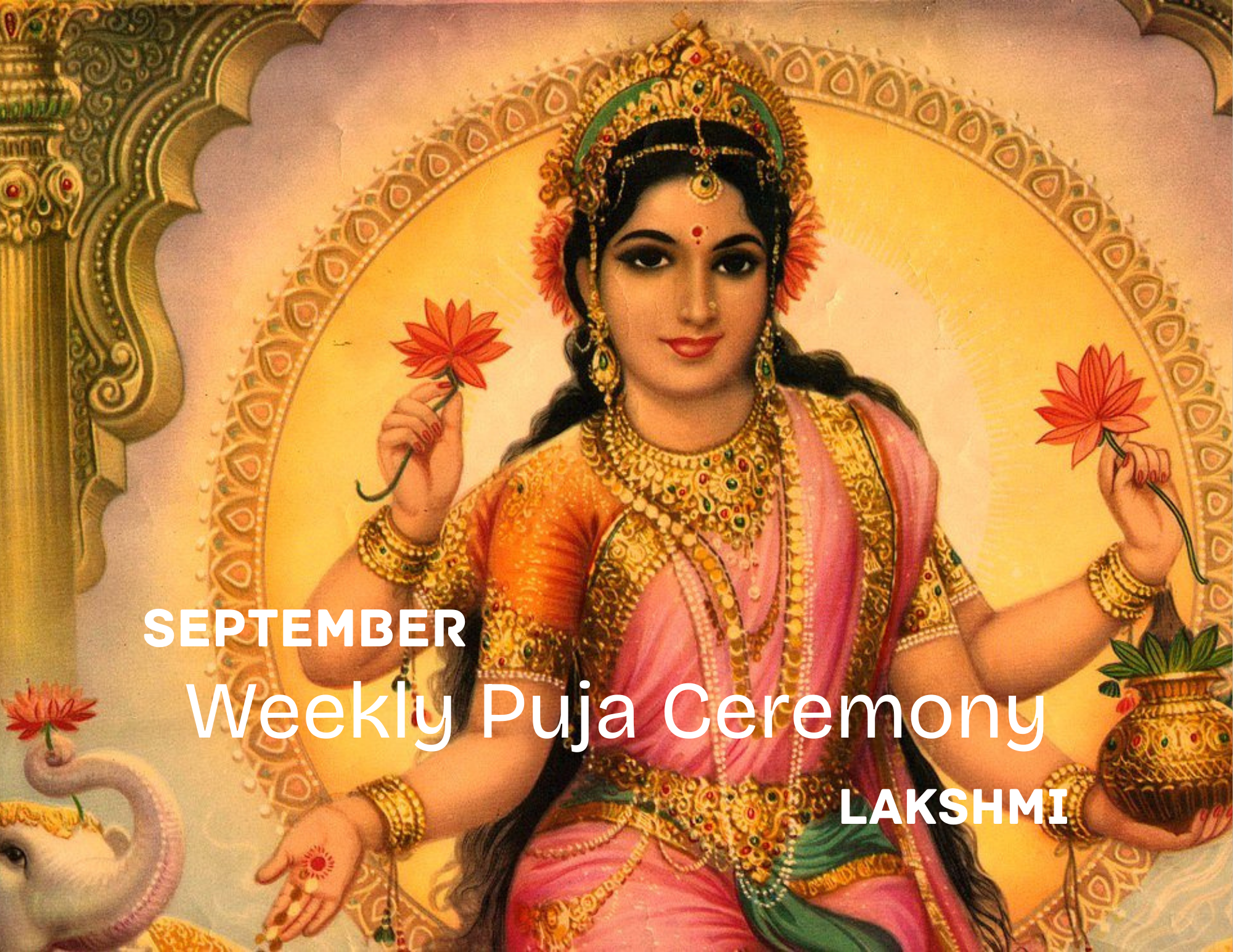 Lakshmi/Saraswati Puja Ceremony