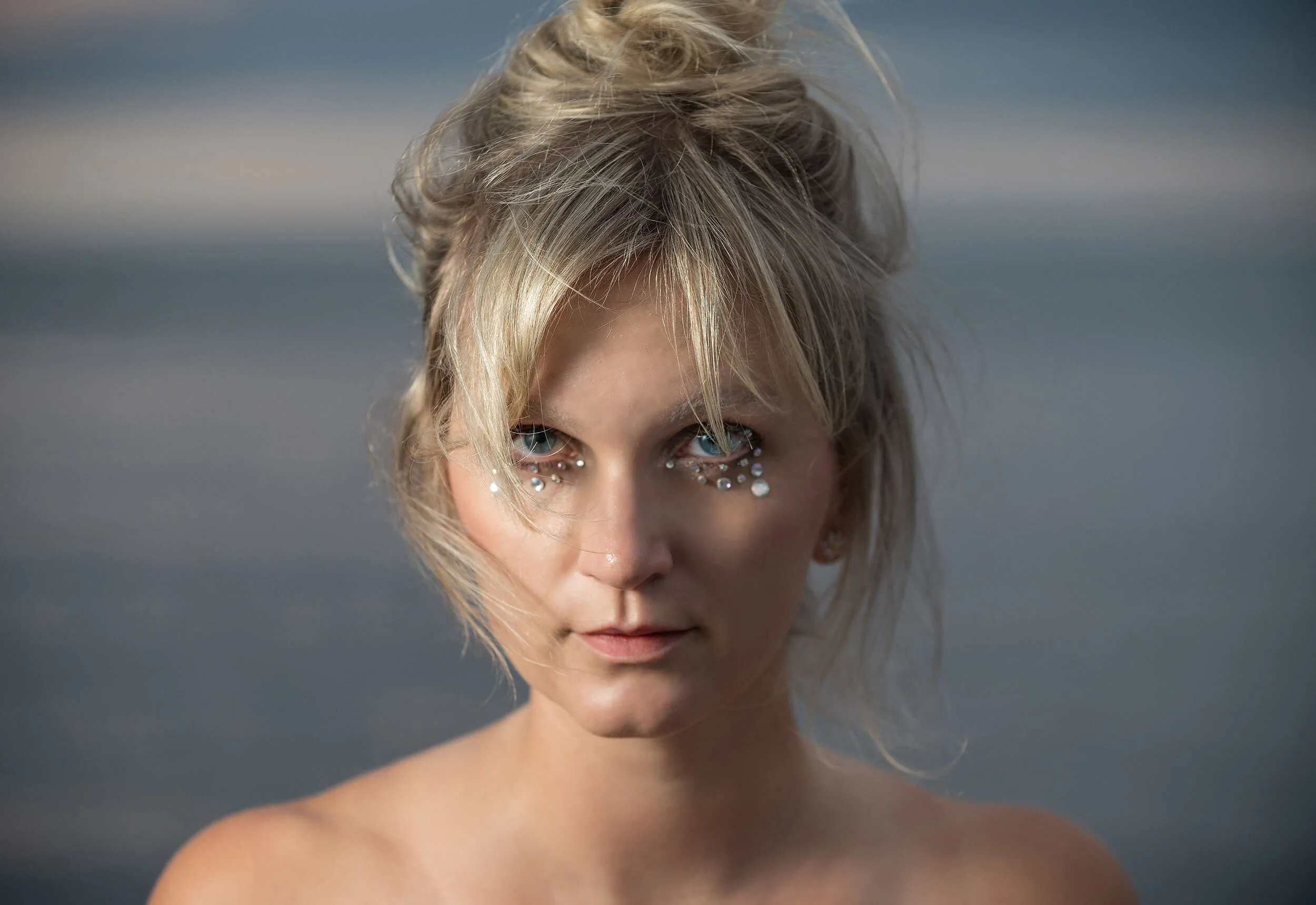  I think my heart is crystallized by now. Isolation self-portrait, September 10, 2020. Laura Pedersen Photo 